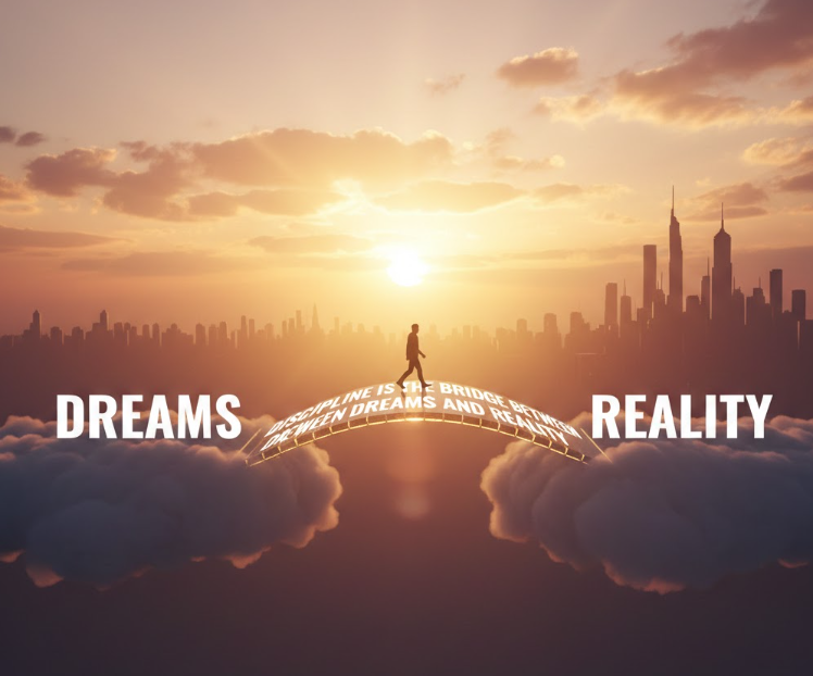Discipline is the Bridge Between Dreams and Reality