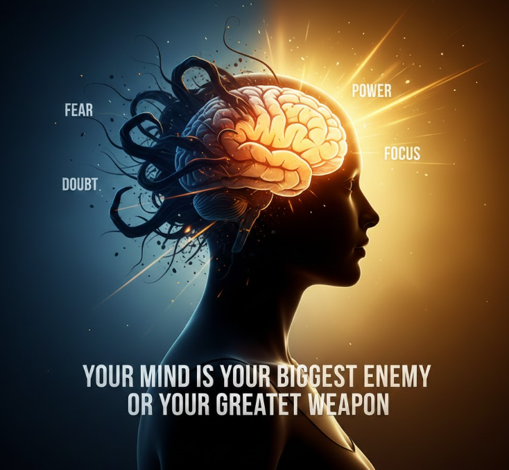 Your Mind is Your Biggest Enemy or Your Greatest Weapon