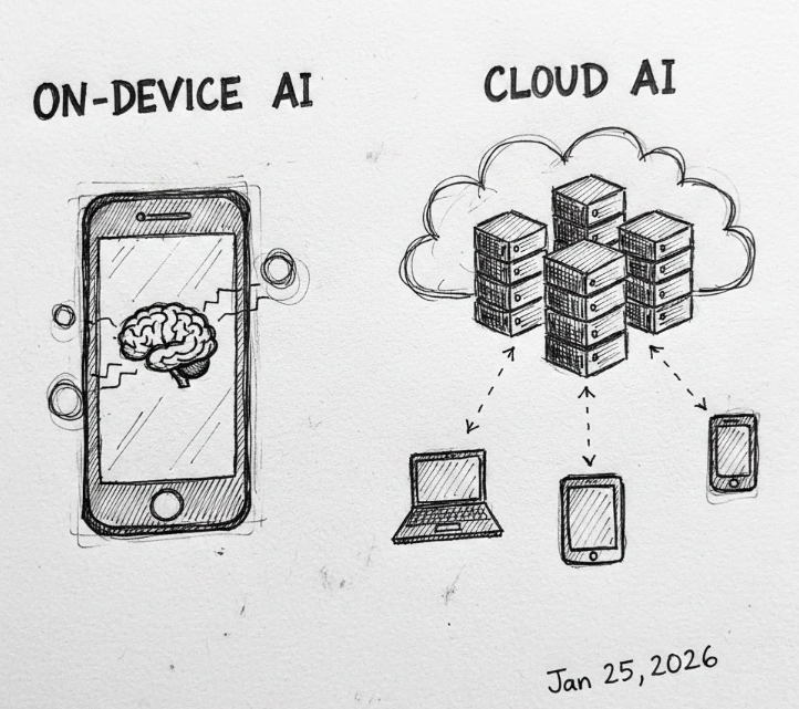 On-Device AI vs Cloud AI: Which Will Power Everyday Apps in 2026?