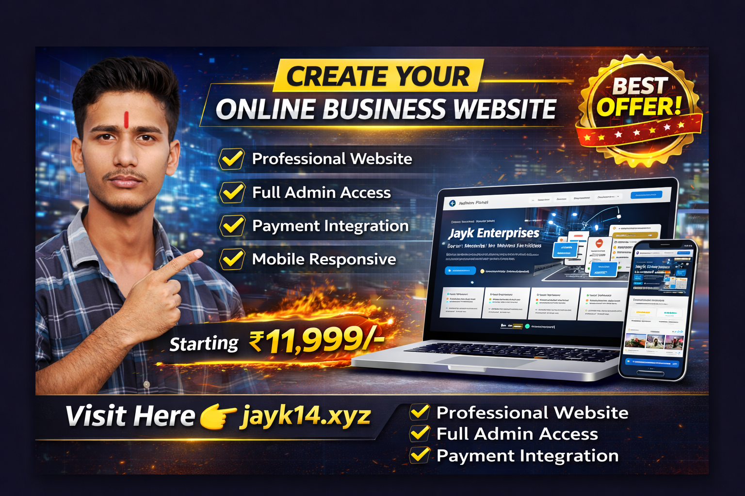 Online Business Website Development